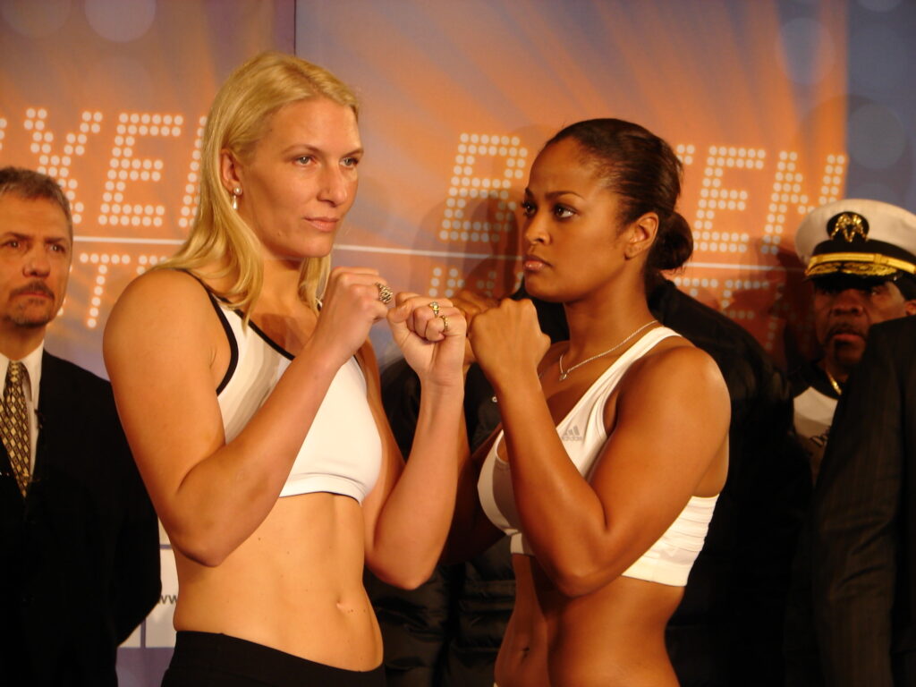 Åsa Sandell och Laila Ali Foto:privat