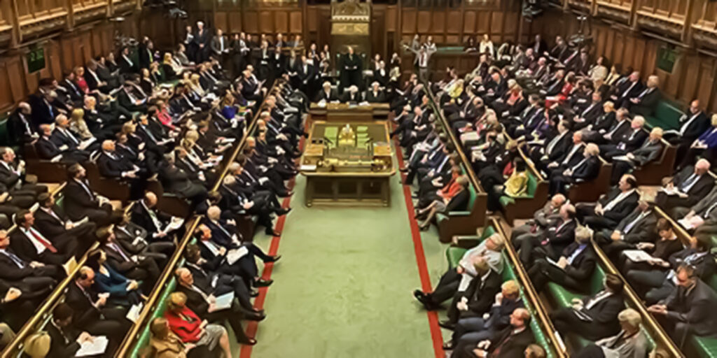 House of Commons, brittiska underhuset.